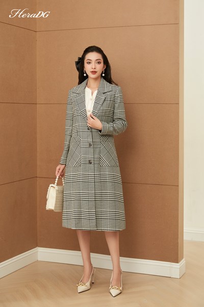 Hiển thị chi tiết cho Áo khoác dáng dài cổ 2 ve Ảnh của Áo khoác dáng dài cổ 2 ve